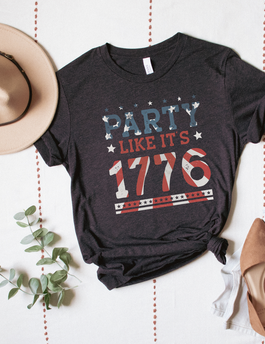 Party Like it's 1776 Graphic Tee - More Colors