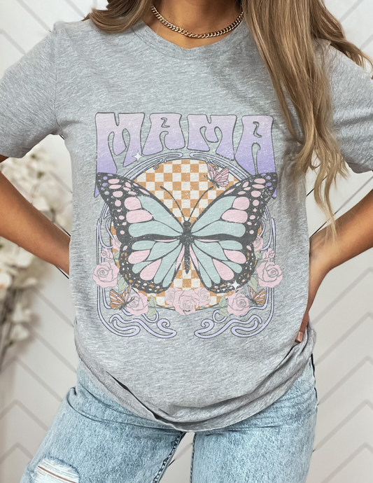 Butterfly Mama Graphic Tee - More Colors