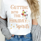 Holiday Spirits Graphic Tee - More Colors