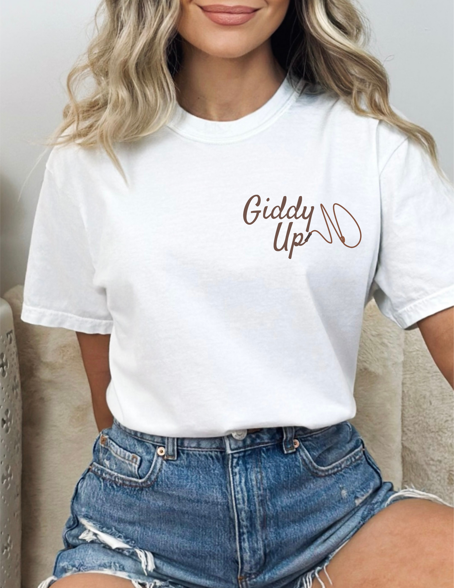 Giddy Up Cowgirl Graphic Tee - More Colors